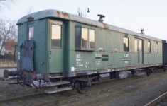 Železniční Služební vůz Dsd 7-2669 